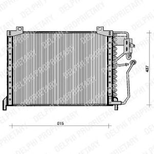 Condensator, airconditioning TSP0225064