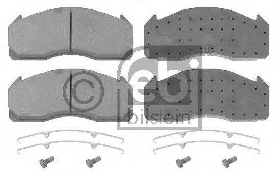 Brake Pad Set, disc brake 16545