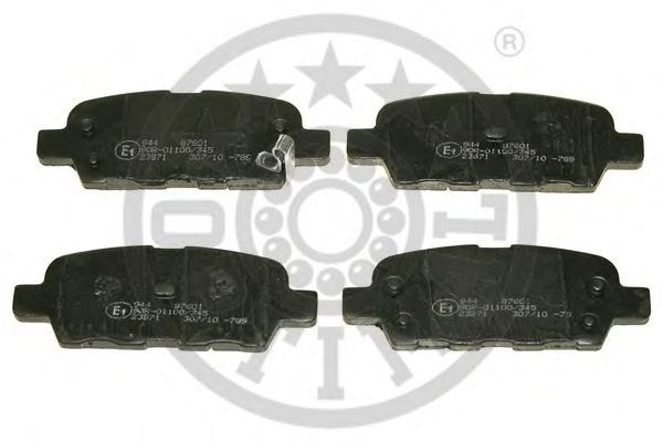 Brake Pad Set, disc brake 87601