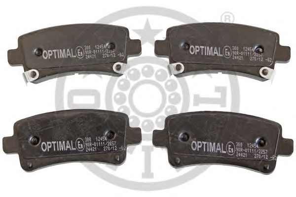 Brake Pad Set, disc brake 12454
