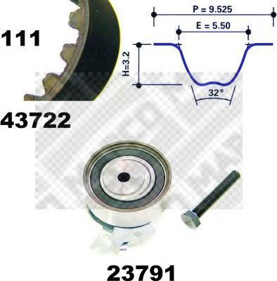 Timing Belt Kit 23722