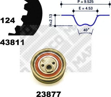 Timing Belt Kit 23825
