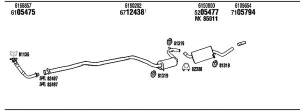 Exhaust System FO30863