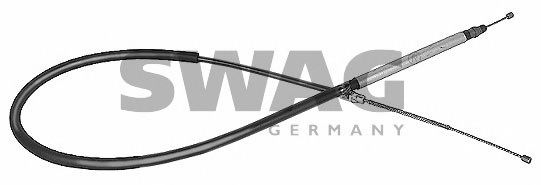 Cable, parking brake 60 90 9049