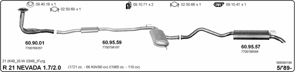 Exhaust System 566000199
