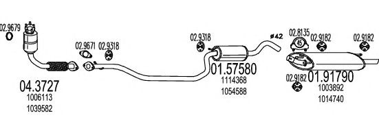 Exhaust System C110138003845