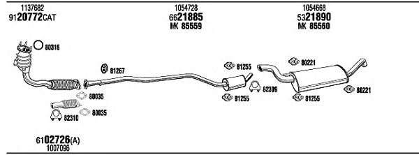 Exhaust System FO20288