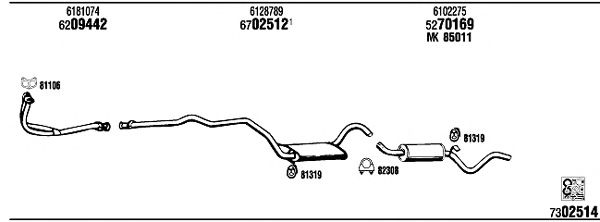 Exhaust System FO30937