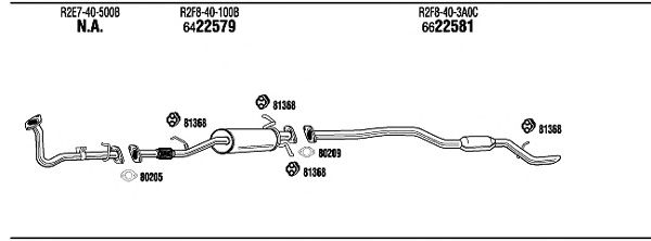 Exhaust System MA80331