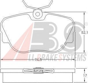 Brake Pad Set, disc brake 36664