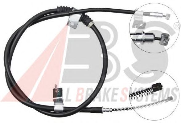 Cable, parking brake K17297