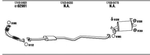 Exhaust System TO51158