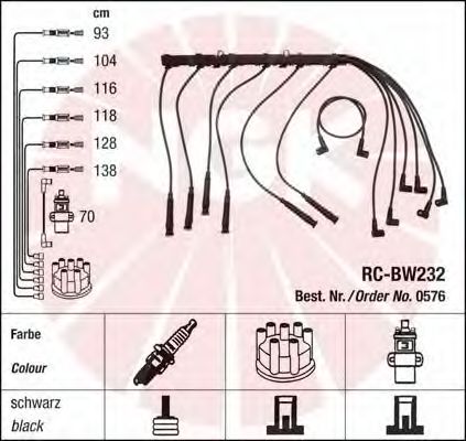 Ignition Cable Kit 0576