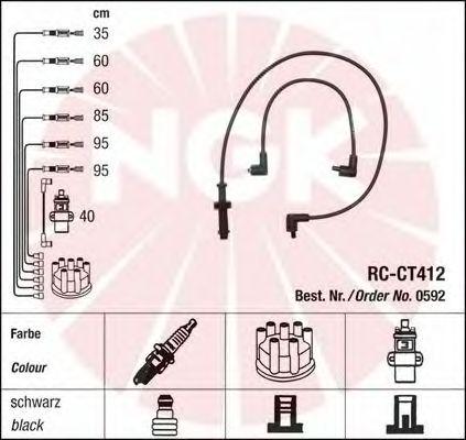 Ignition Cable Kit 0592