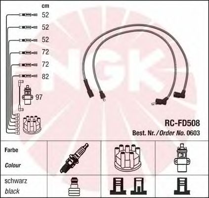 Ignition Cable Kit 0603