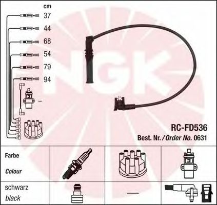 Ignition Cable Kit 0631