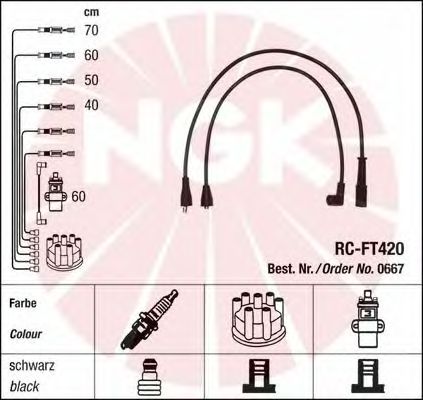Ignition Cable Kit 0667