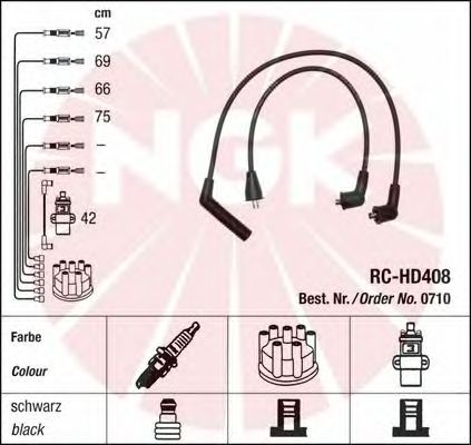 Ignition Cable Kit 0710