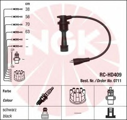 Ignition Cable Kit 0711