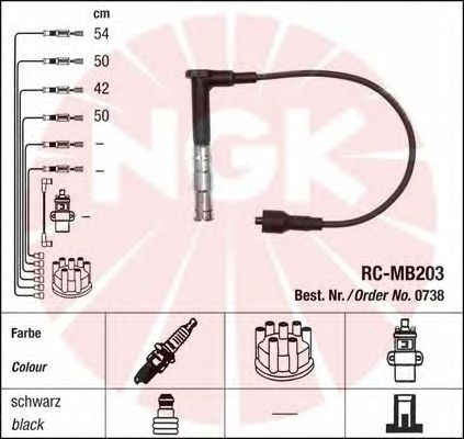 Ignition Cable Kit 0738