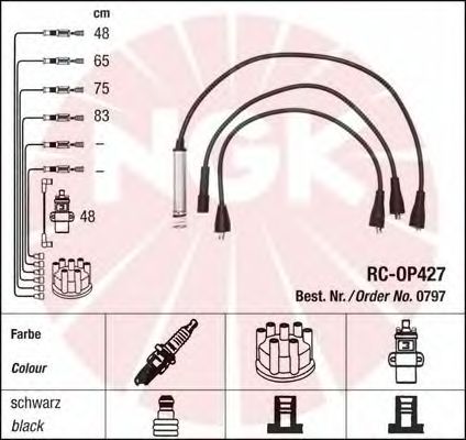 Ignition Cable Kit 0797
