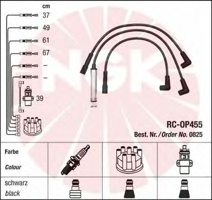Ignition Cable Kit 0825