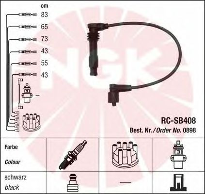 Ignition Cable Kit 0898
