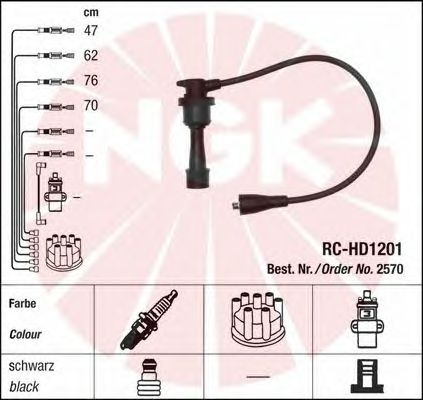 Ignition Cable Kit 2570
