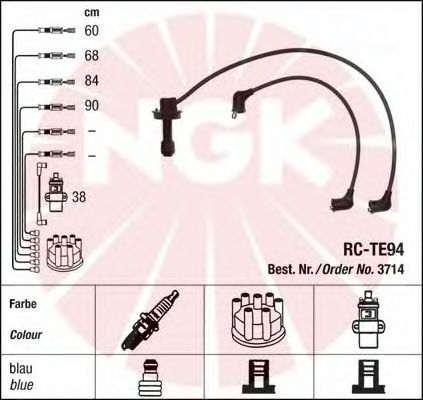Ignition Cable Kit 3714