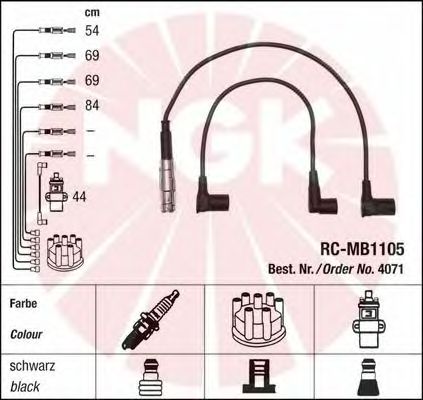 Ignition Cable Kit 4071