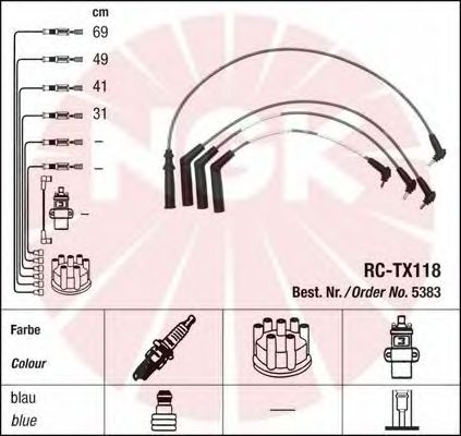 Ignition Cable Kit 5383
