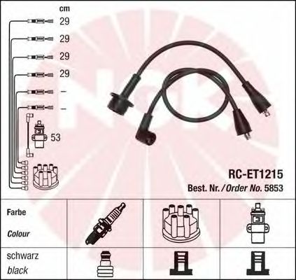 Ignition Cable Kit 5853