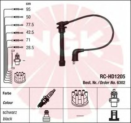 Ignition Cable Kit 6302