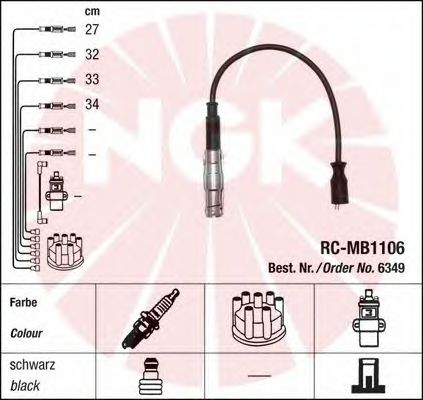 Ignition Cable Kit 6349