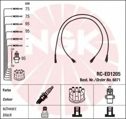 Ignition Cable Kit 6871