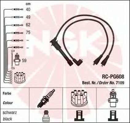 Ignition Cable Kit 7109