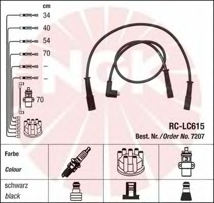Ignition Cable Kit 7207