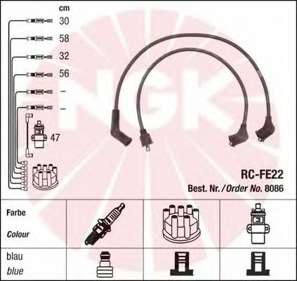 Ignition Cable Kit 8086