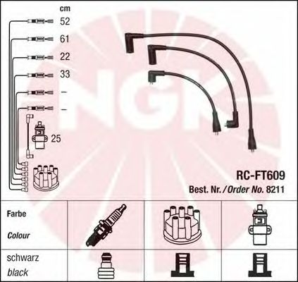 Ignition Cable Kit 8211