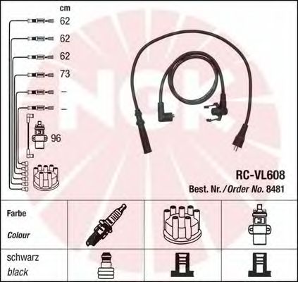 Ignition Cable Kit 8481