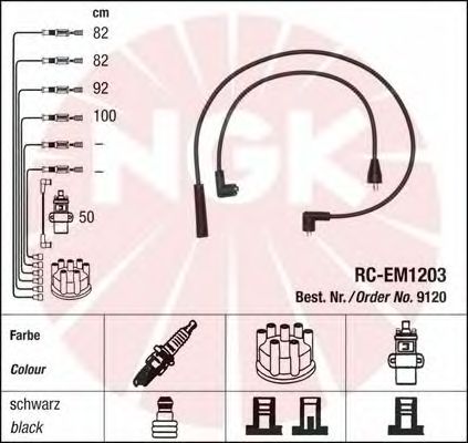 Ignition Cable Kit 9120