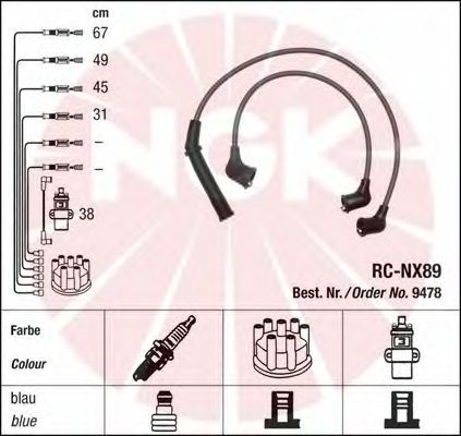 Ignition Cable Kit 9478