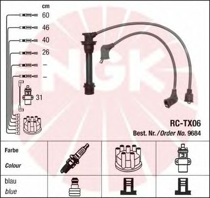 Ignition Cable Kit 9684