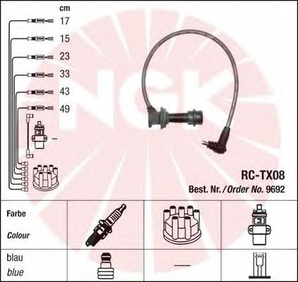 Ignition Cable Kit 9692