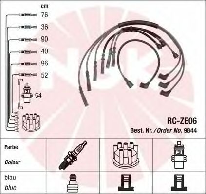 Ignition Cable Kit 9844