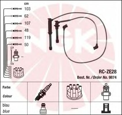 Ignition Cable Kit 9874