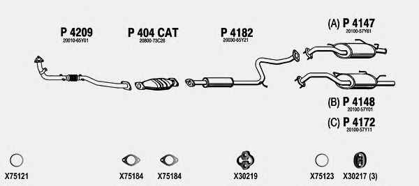 Exhaust System NI159