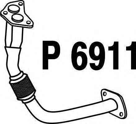 Exhaust Pipe P6911