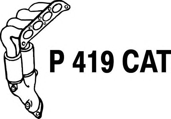 Catalytic Converter P419CAT