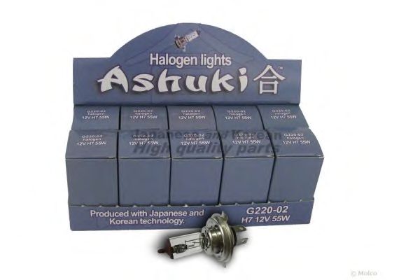 Bulb, spotlight; Bulb, headlight; Bulb, fog light; Bulb, cornering light; Bulb, daytime running light G220-02